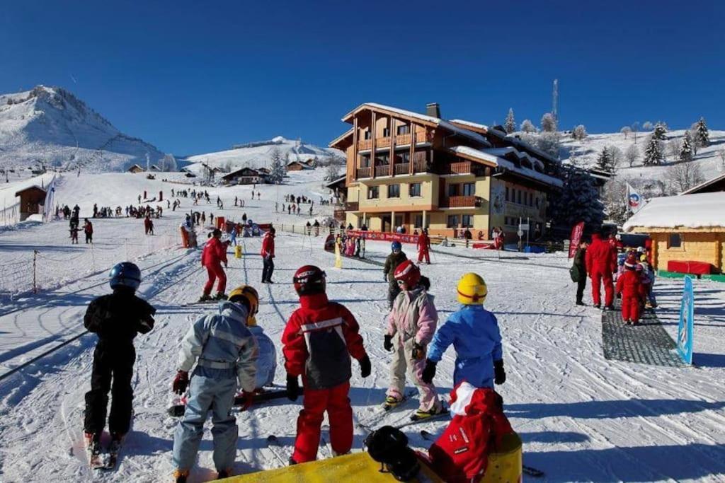 Appartement Montagne La Vallee Verte Coeur Station Hirmentaz Bellevaux Zewnętrze zdjęcie