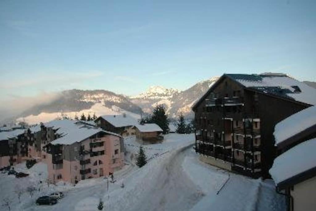 Appartement Montagne La Vallee Verte Coeur Station Hirmentaz Bellevaux Zewnętrze zdjęcie
