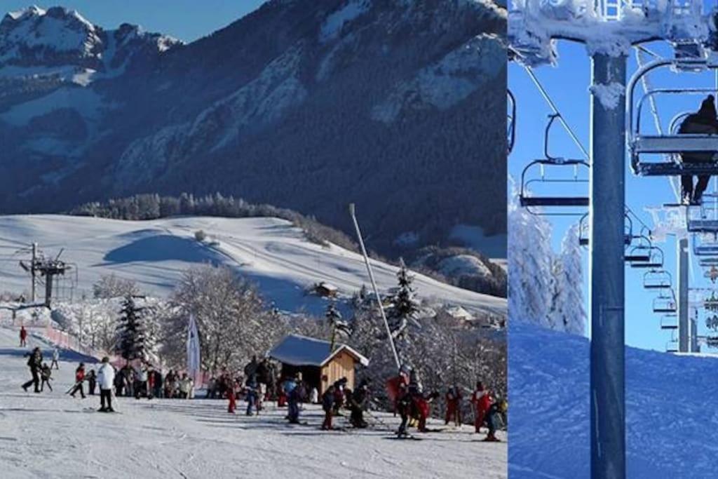 Appartement Montagne La Vallee Verte Coeur Station Hirmentaz Bellevaux Zewnętrze zdjęcie
