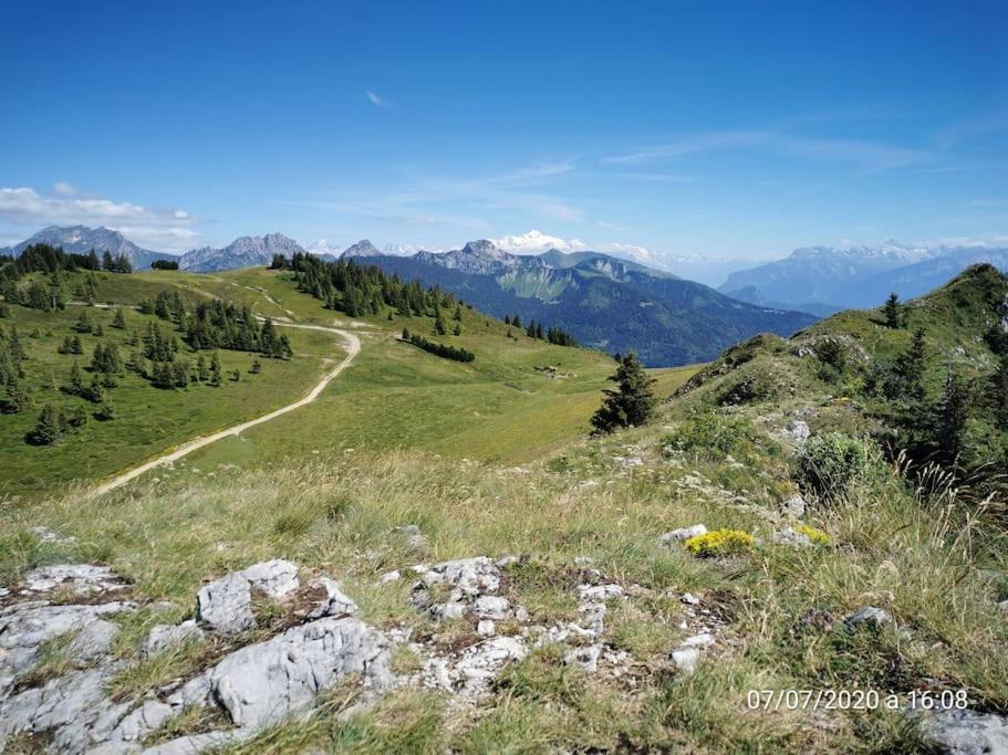 Appartement Montagne La Vallee Verte Coeur Station Hirmentaz Bellevaux Zewnętrze zdjęcie